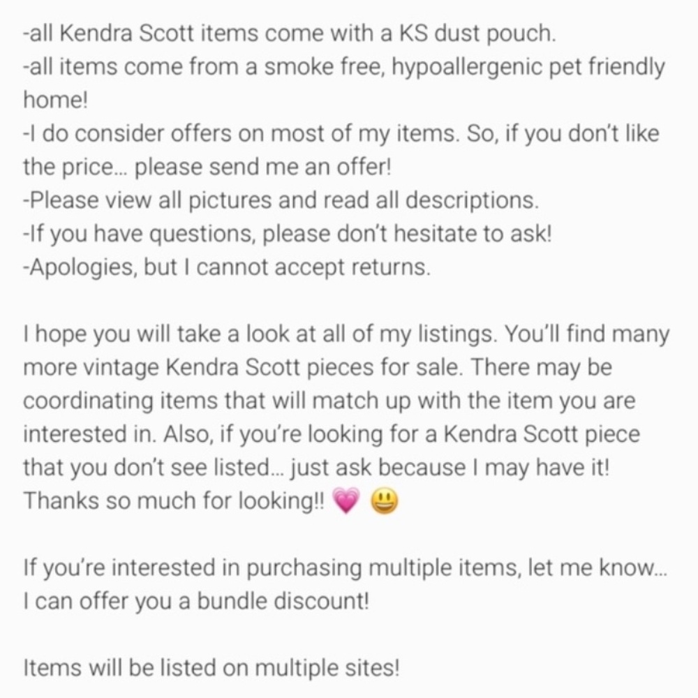 Kendra Scott vintage necklace - Picture 8 of 8